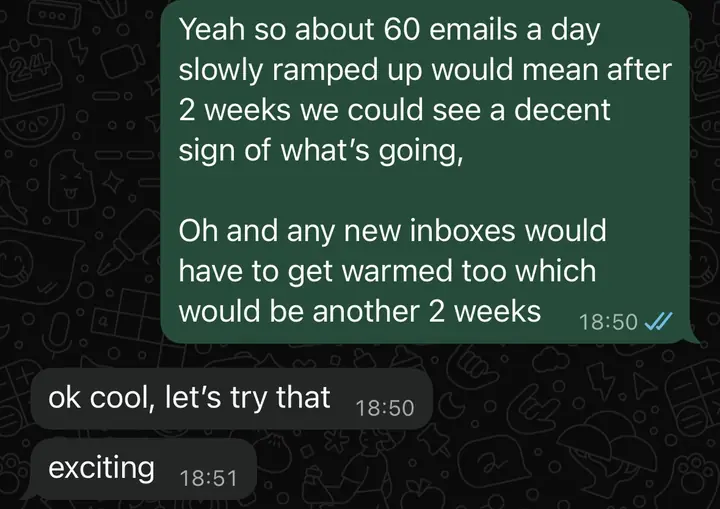 Client project screenshot